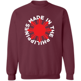 Made in the Philippines Red Sun Unisex Crewneck Pullover Sweatshirt